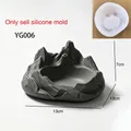 Moule silicone cendrier montagne neige, béton, plâtre, résine – Couleur mold