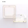 Moule silicone cendrier rond carré, aromathérapie, béton – 4