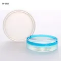 Moule silicone cendrier rond carré, aromathérapie, béton – Couleur Chocolat (1)