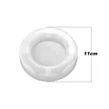Moule silicone cendrier rond carré, résine époxy UV, bijoux – Couleur gris (4)