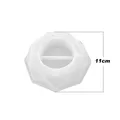 Moule silicone cendrier rond carré, résine époxy UV, bijoux – Couleur vert (6)