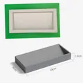Moule silicone cendrier rond rayé, porte-cigare, géométrique – Couleur jaune clair