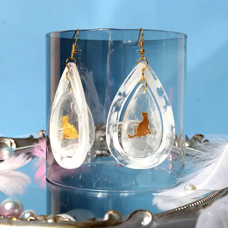 Moule silicone champignon pour porte-clés et bijoux