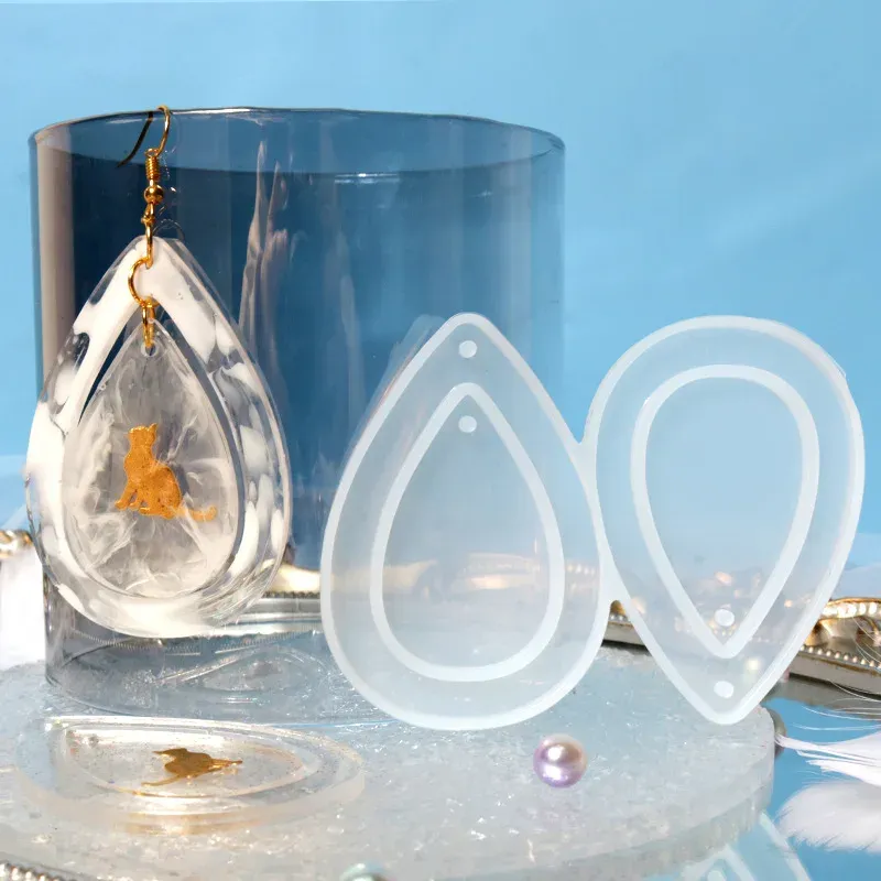 Moule silicone champignon pour porte-clés et bijoux