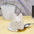 Moule silicone chat pour desserts et gelées – 2