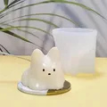 Moule silicone chat pour desserts et gelées – 3