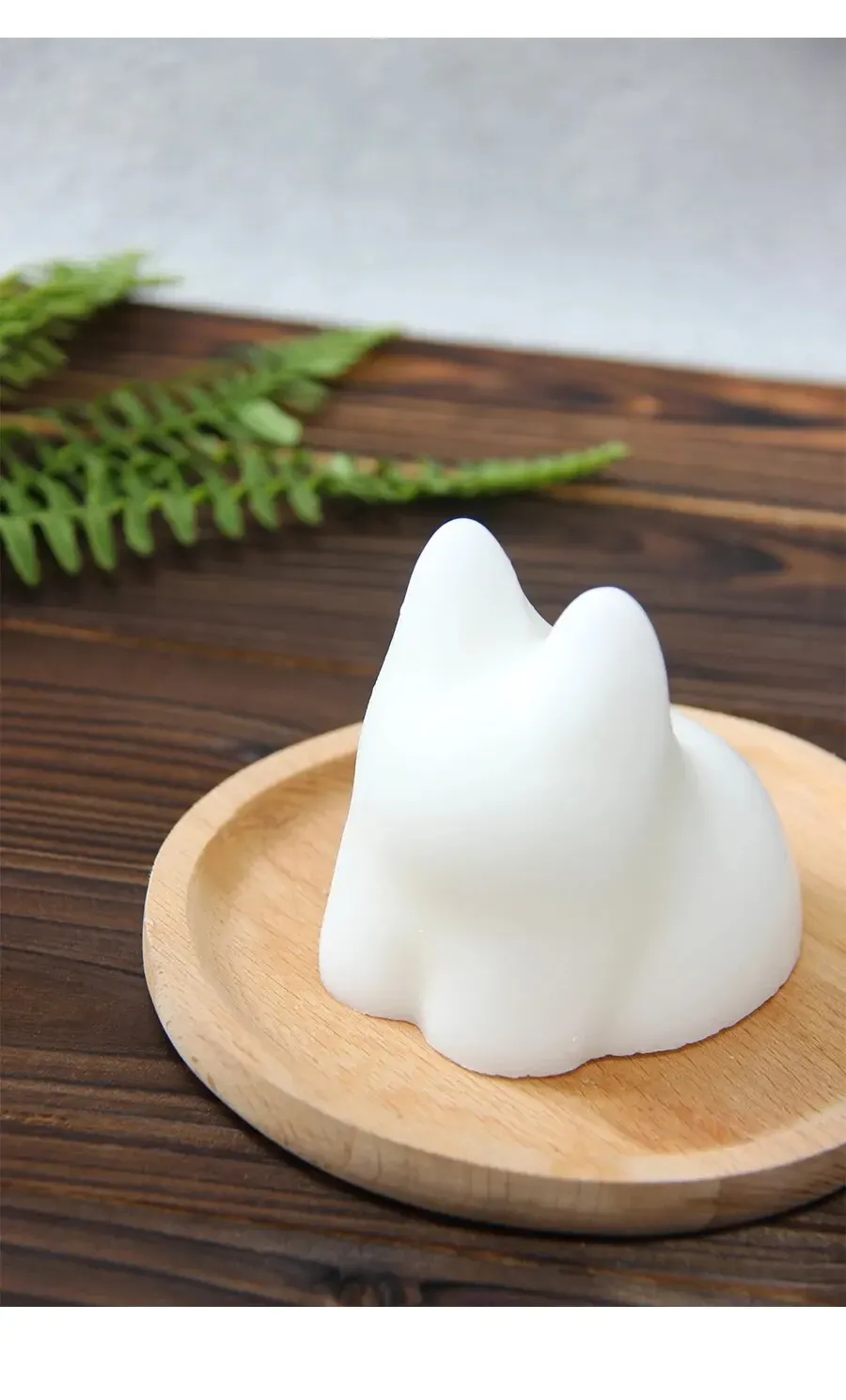 Moule silicone chat pour desserts et gelées