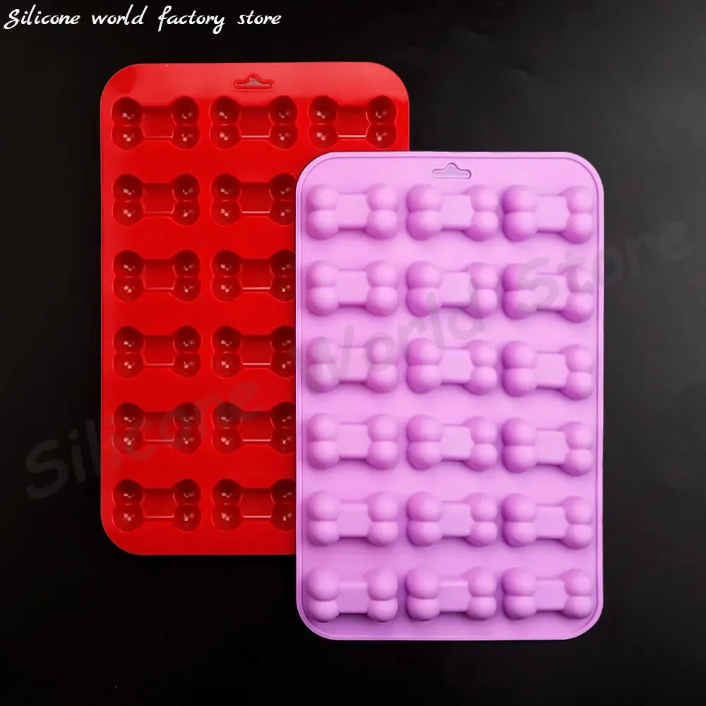Moule silicone chien pour chocolat et gâteau