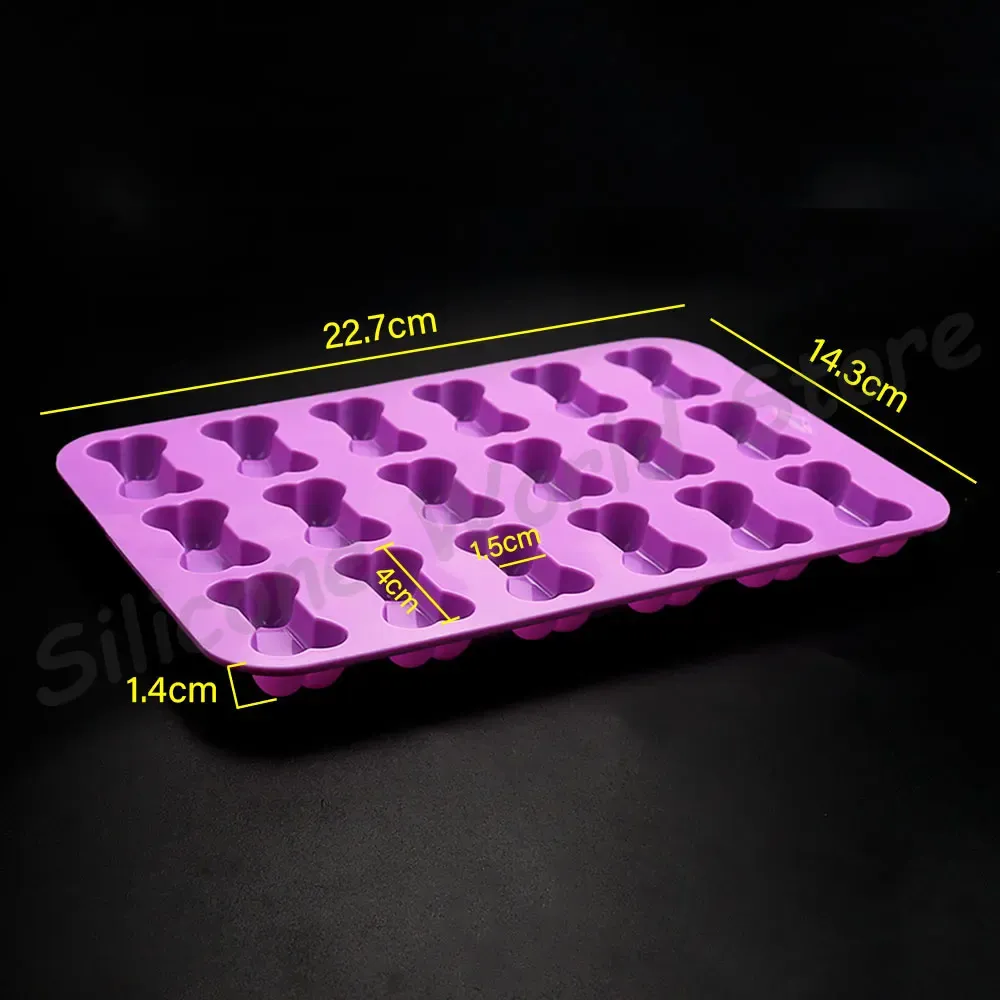 Moule silicone chien pour chocolat et gâteau