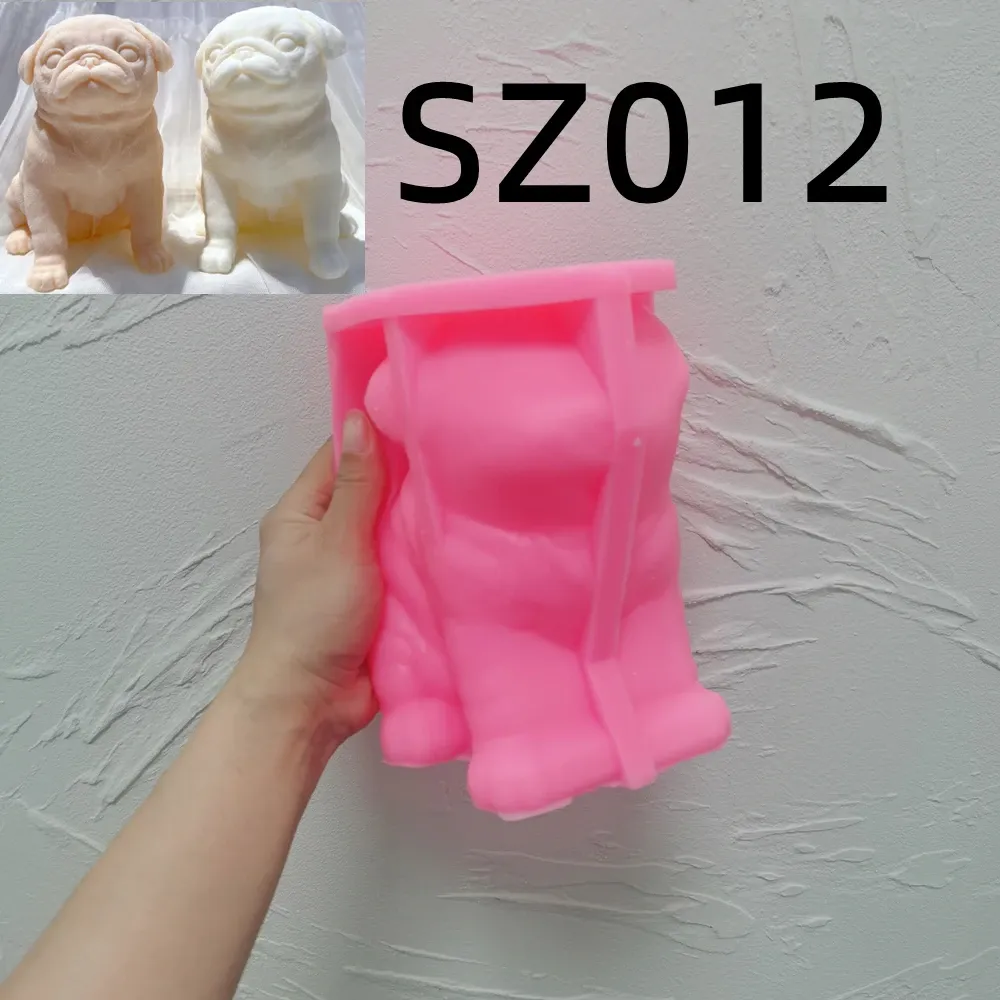 Moule silicone chiot PDPDog pour bougies et décoration
