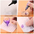 Moule silicone cœur carré lettre et numéro – 4