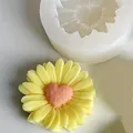 Moule silicone cœur et chrysanthème pour bougie résine – 5