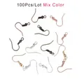 Moule silicone cœur feuilles lune pour bijoux – Couleur 100Pcs Mixed