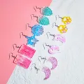 Moule silicone cœur feuilles lune pour bijoux – 5
