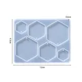 Moule silicone cœur feuilles lune pour bijoux – Couleur Geometry 03