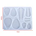 Moule silicone cœur feuilles lune pour bijoux – Couleur Style 24