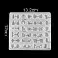 Moule silicone cœur feuilles lune pour bijoux – Couleur Style 33