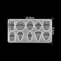Moule silicone cœur feuilles lune pour bijoux – Couleur Style 38