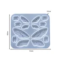 Moule silicone cœur feuilles lune pour bijoux – Couleur Style 52