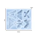 Moule silicone cœur feuilles lune pour bijoux – Couleur Style 53
