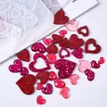 Moule silicone cœur pour bijoux et porte-clés – 2