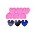 Moule silicone cœur pour porte-clés et bijoux – 1