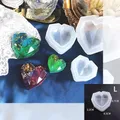 Moule silicone cœur pour porte-clés et bijoux – Couleur Heart diamond-L
