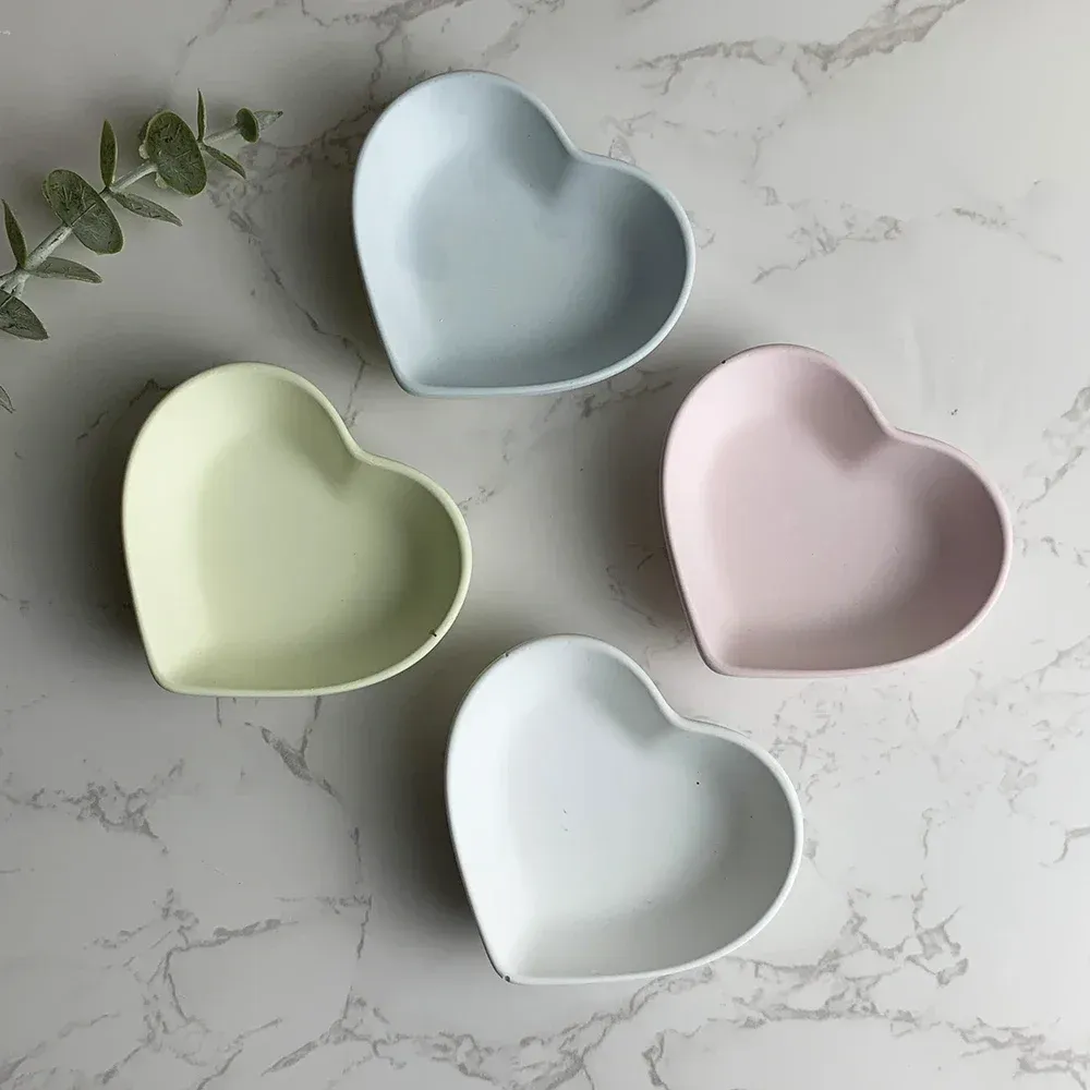 Moule silicone cœur pour rangement bijoux