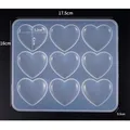 Moule silicone coeur pour résine et fleurs séchées – 2