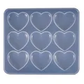 Moule silicone coeur pour résine et fleurs séchées – 6