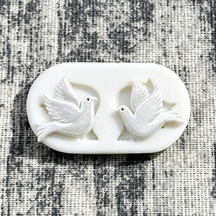 Moule silicone colombe pour gâteaux et chocolats