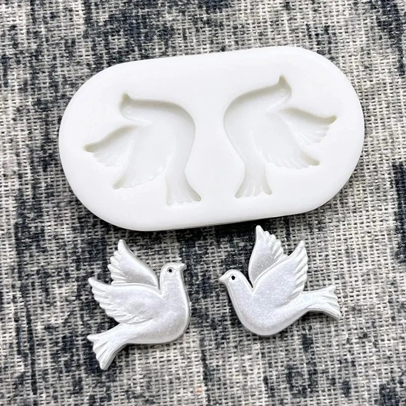 Moule silicone colombe pour gâteaux et chocolats