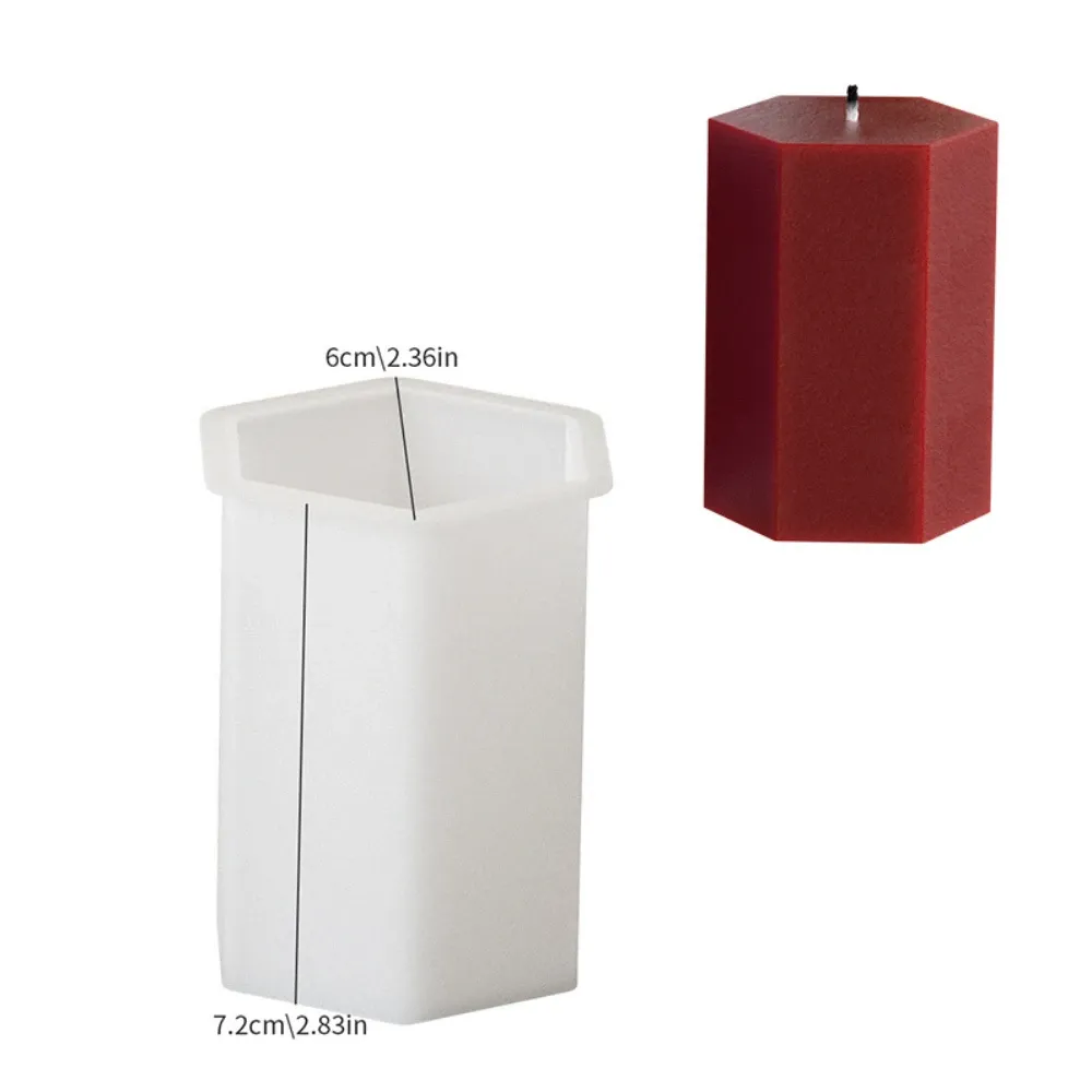 Moule silicone colonne géométrique rayé pour bougie résine