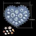 Moule silicone coquille fleur feuille tulipe pour nail art – 6