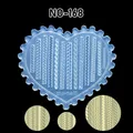 Moule silicone coquille fleur feuille tulipe pour nail art – Couleur Blanc crème (NO-168)
