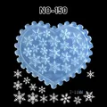 Moule silicone coquille fleur feuille tulipe pour nail art – Couleur Clair (NO-150)