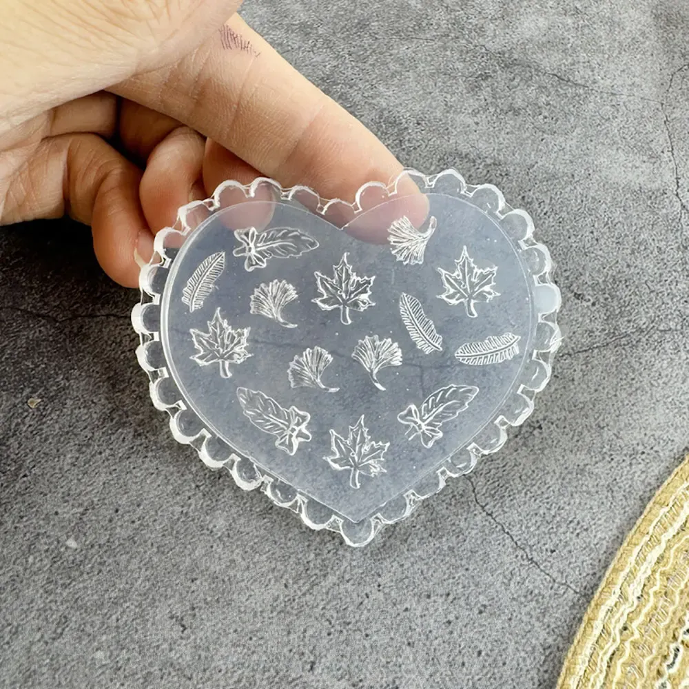 Moule silicone coquille fleur feuille tulipe pour nail art