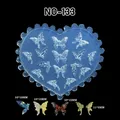 Moule silicone coquille fleur feuille tulipe pour nail art – Couleur jaune clair (NO-133)