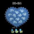 Moule silicone coquille fleur feuille tulipe pour nail art – Couleur kaki foncé (NO-134)