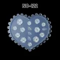 Moule silicone coquille fleur feuille tulipe pour nail art – Couleur NO-122 (NO-122)