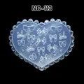 Moule silicone coquille fleur feuille tulipe pour nail art – Couleur Rose (NO-113)