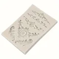 Moule silicone couronne plumes baroque pour décoration – 6