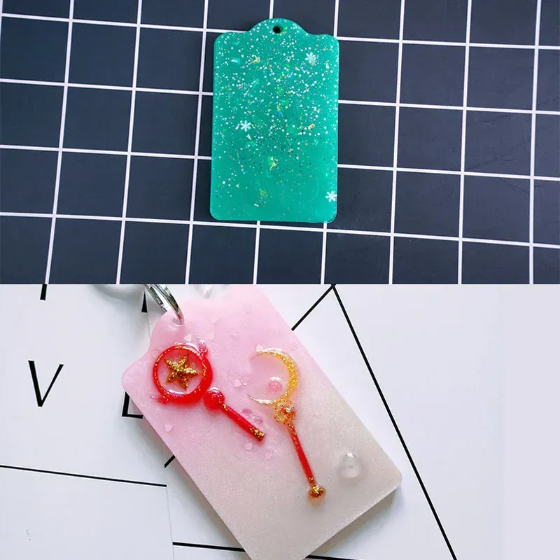 Moule silicone couverture carte résine époxy pour bijoux