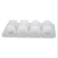 Moule silicone cristal 8 ours pour résine époxy – Couleur Gris clair (1)