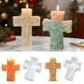 Moule silicone croix fleur pour bougie et savon – 2