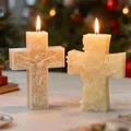 Moule silicone croix fleur pour bougie et savon – 3