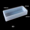 Moule silicone cubique rectangulaire résine époxy pour bijoux – Couleur 03-10X4