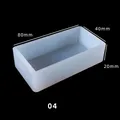 Moule silicone cubique rectangulaire résine époxy pour bijoux – Couleur 04-8X4
