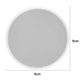 Moule silicone dessous de verre rond carré rectangle pour résine – Color Bleu (6)
