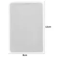 Moule silicone dessous de verre rond carré rectangle pour résine – Color Argent (10)